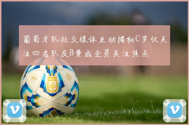 葡萄牙队社交媒体互动揭秘C罗仅关注四名队友B费成全员关注焦点